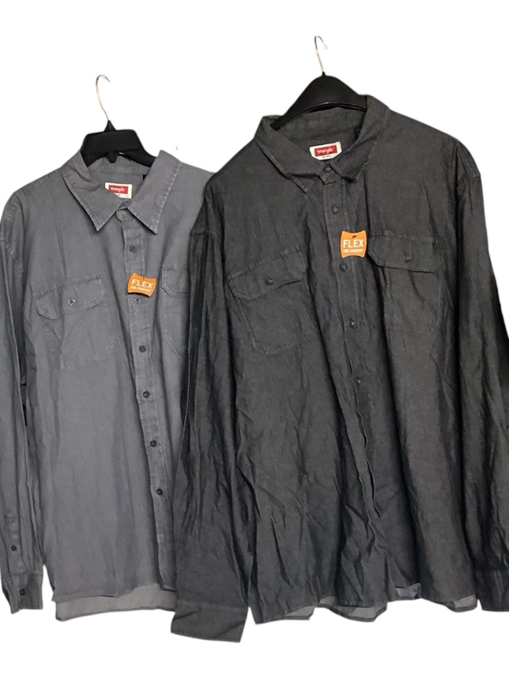 Wrangler Men’s Casual Button-Down Shirts 2XL NWT
